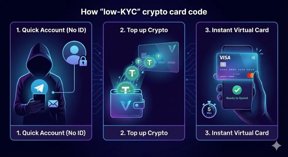 how anonymous crypto card works: A simplified view of the