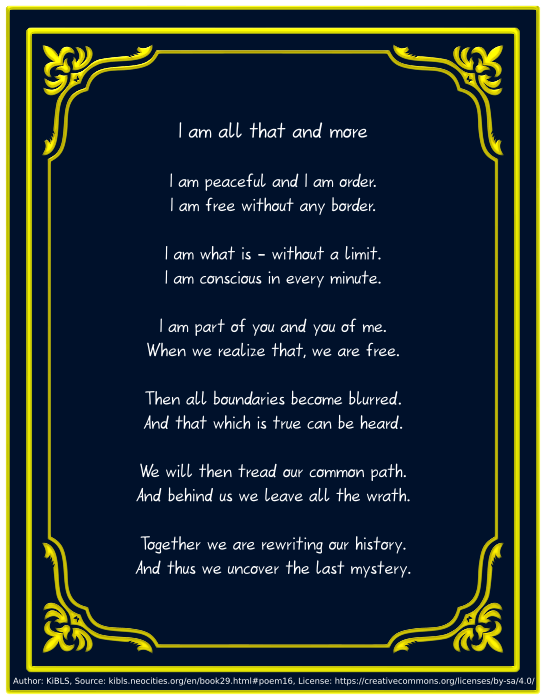 I am all that and more