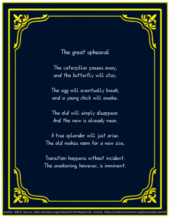 The great upheaval