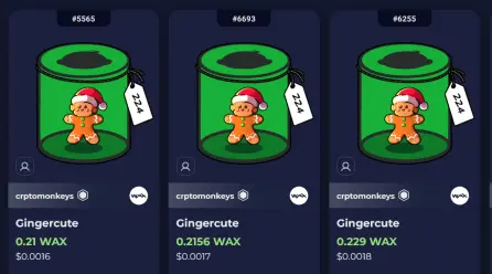 gingercute monkeystacks