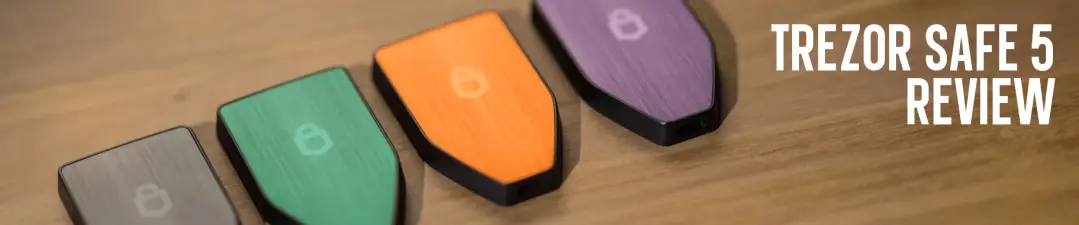 The Trezor Safe 5 modernized Trezor’s lineup, with a responsive color touchscreen, haptic feedback, and an NDA-free EAL 6+ Secure Element. All while keeping a wired-only and security-first design. Positioned between entry level models and premium flagships. The Safe 5 balances usability, transparency and strong protection. With broad coin support, SLIP-39 (Shamir Backup), and deep Trezor Suite integration. The Safe 5 remains a compelling choice for practical and long-term crypto holders.