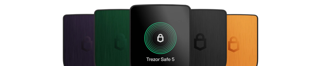 The Trezor Safe 5 features a durable PC-ABS plastic body, with a premium brushed-metal anodized aluminum backplate. While it doesn't have a formal IP rating, it is built for long-term resilience and pocketability. The 1.54-inch color touchscreen (240x240 px) is protected by scratch-resistant Gorilla Glass 3. It delivers a bright and crisp interface with haptic feedback, ensuring clear visibility and tactile confirmation for every transaction.