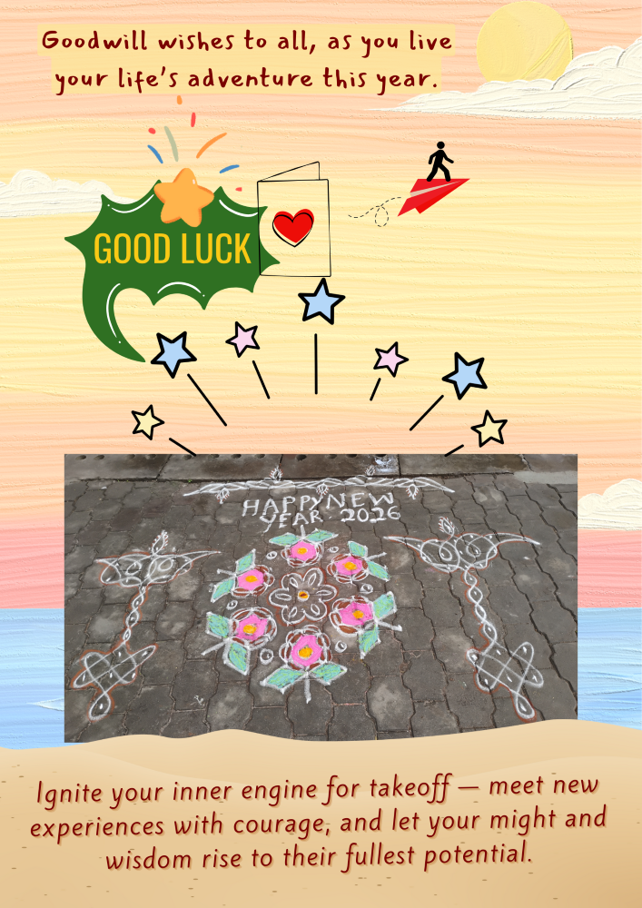 newyear greetingcard goodluck
