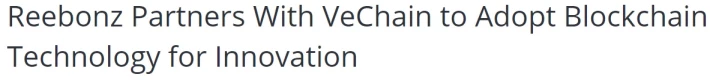 VeChain Reebonz