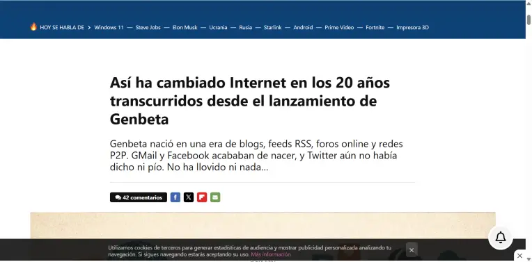 ¿Despedida de Genbeta?