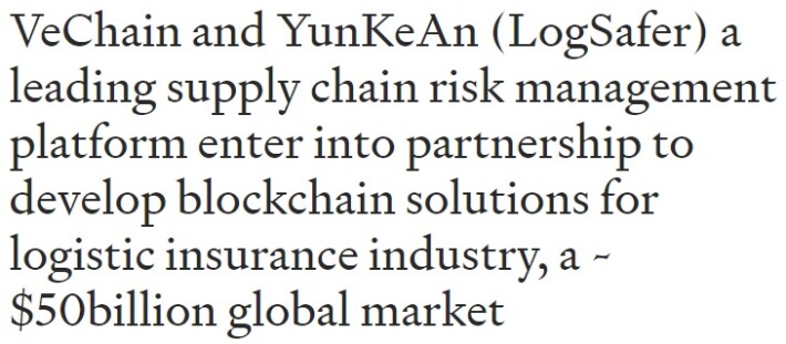 VeChain LogSafer