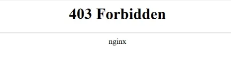 Error 403