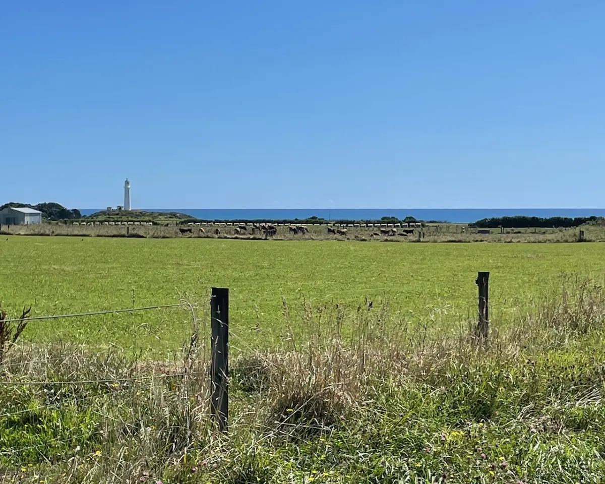 One of the two lighthouses, but I can't access this one