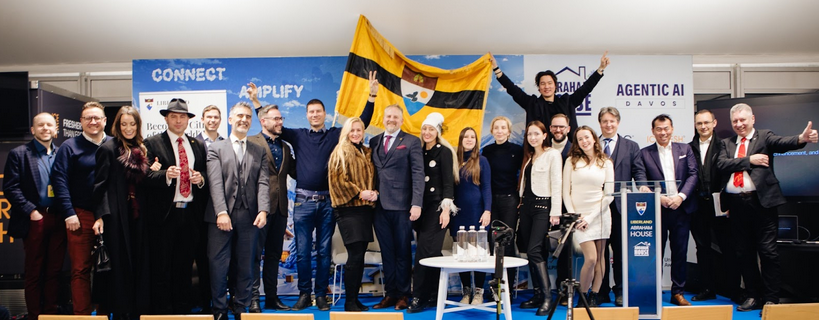 Liberland Delegation Conducts Official Meetings and Public Engagement in Davos
