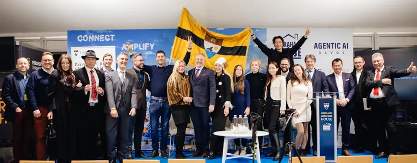 Liberland Delegation Conducts Official Meetings and Public Engagement in Davos