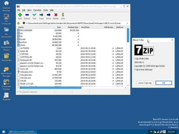 Reactos