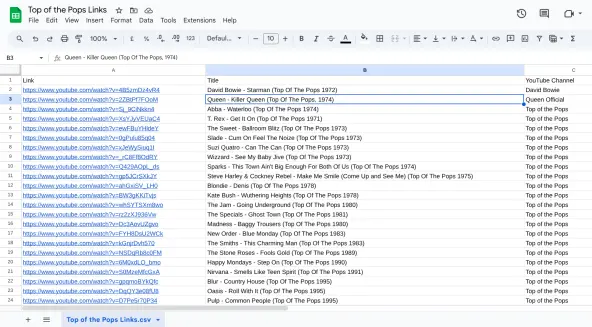 TOTP Links in .csv