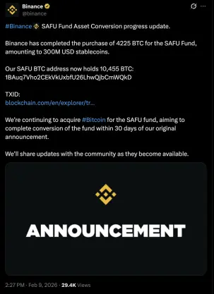 https://www.binance.com/en/square/post/02-09-2026-binance-safu-fund-acquires-4225-btc-289697860061906