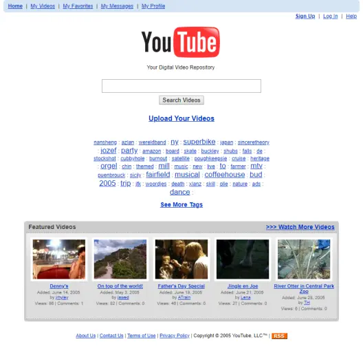 Youtube 2005