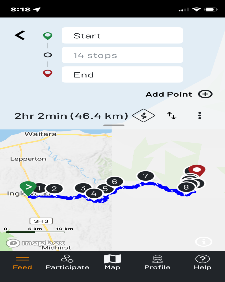 Add waypoints