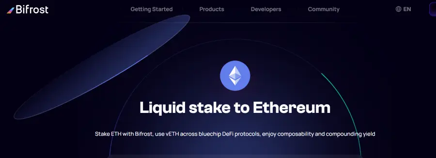 bifrost liquidstaking veth ethereum