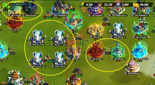 Multiple Kingdoms, multiple players have them