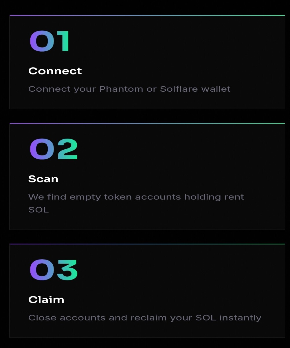 Get back your Solana simply and quickly and reclaim Sol Free