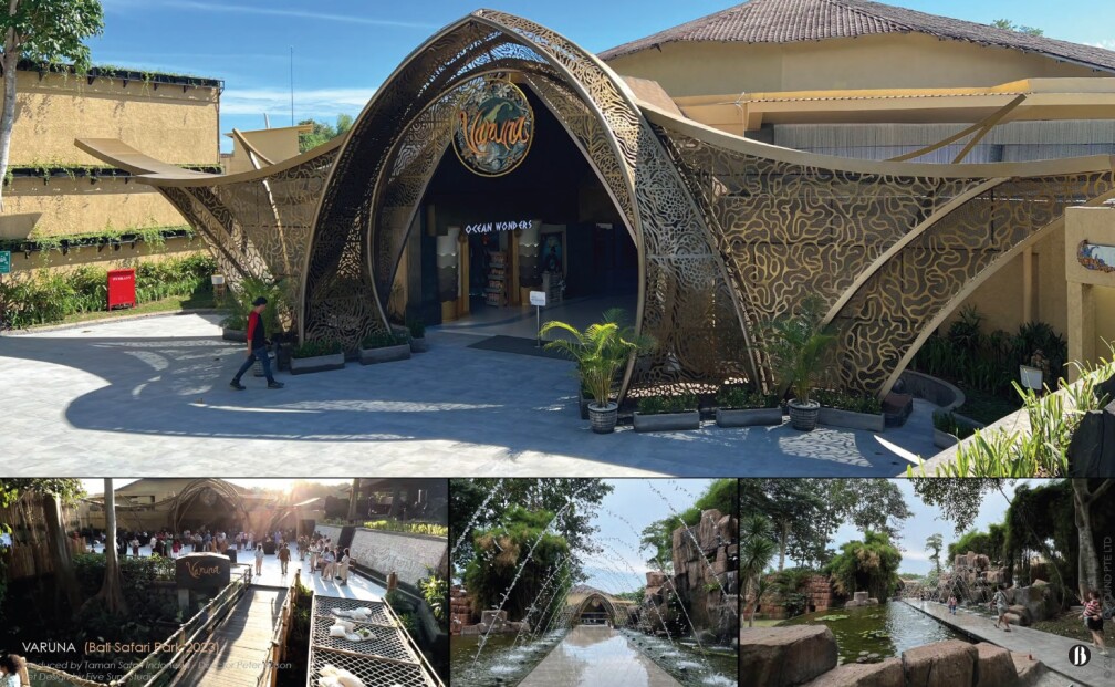 Varuna — Bali Safari Park (2023) Varuna | Bali Safari Park, Indonesia (2023) | Indonesia's First Underwater Theatrical Dining Experience | Set Design by Patrick Larsen, Studio Bound | Directed by Peter Wilson | Produced by Taman Safari Indonesia