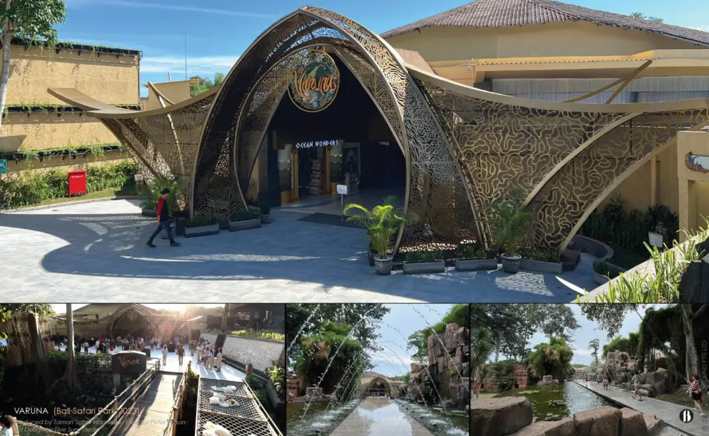 Varuna — Bali Safari Park (2023) Varuna | Bali Safari Park, Indonesia (2023) | Indonesia's First Underwater Theatrical Dining Experience | Set Design by Patrick Larsen, Studio Bound | Directed by Peter Wilson | Produced by Taman Safari Indonesia