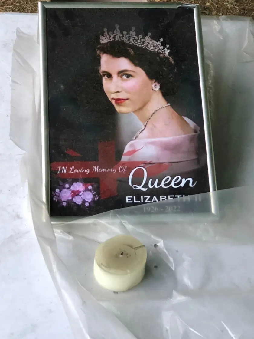 Mourning the death of Elizabeth II