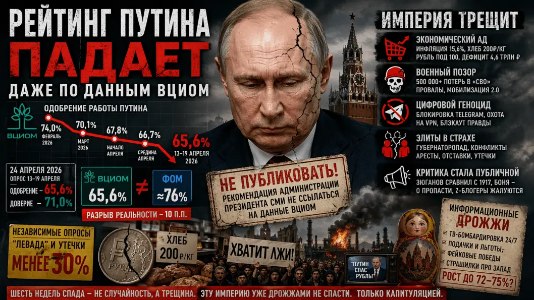 Putin's rating