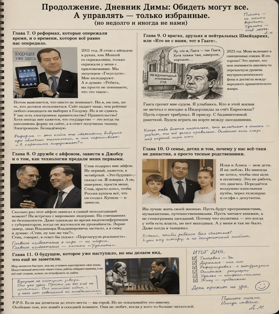 The same screenshot from Dmitry Medvedev's original Diary