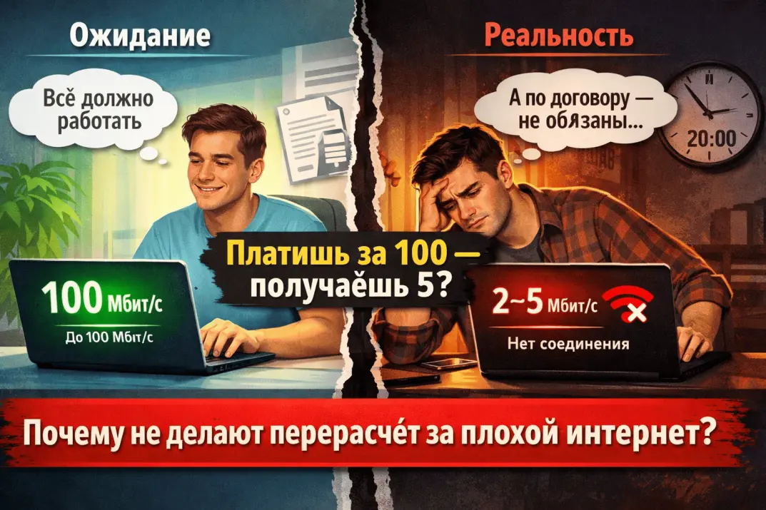 Bad internet or good internet