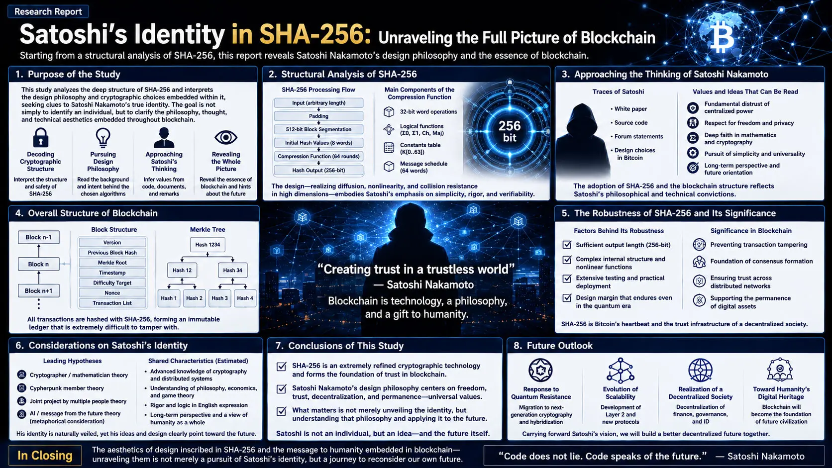 Satoshi's Identify - 1 -