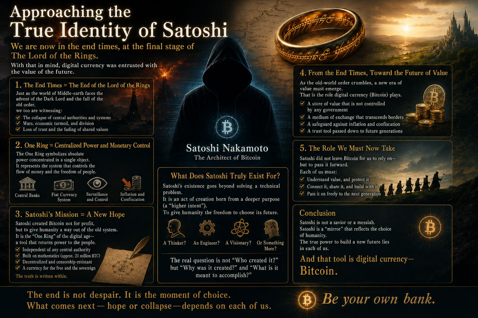 Satoshi's Identify - 2 -