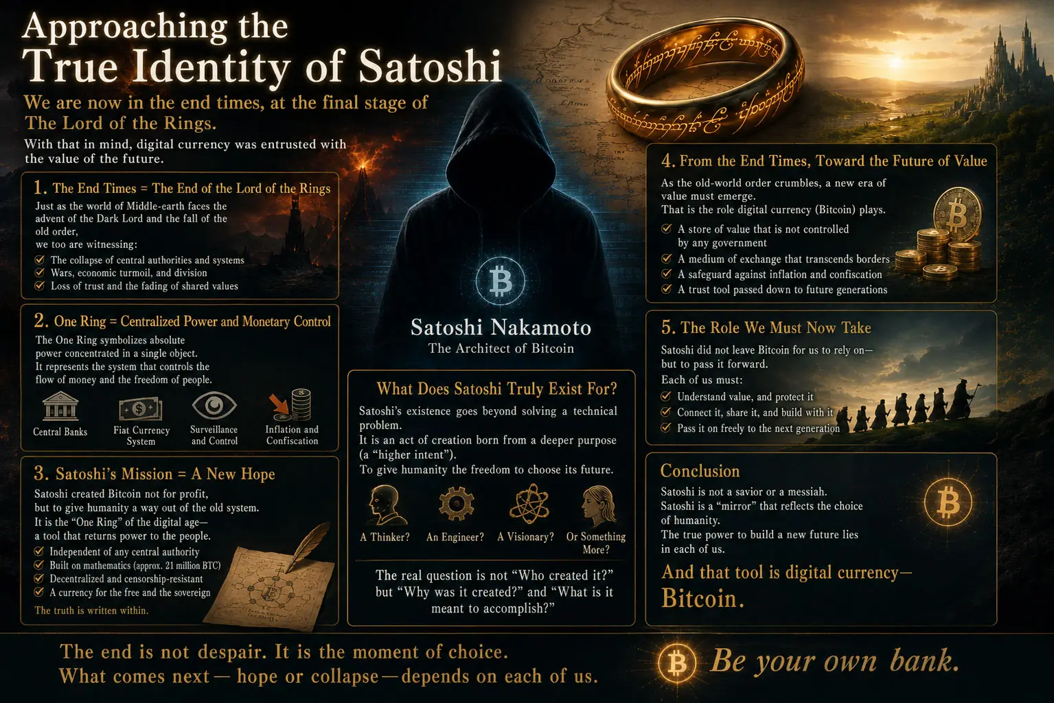 Satoshi's Identify - 2 -