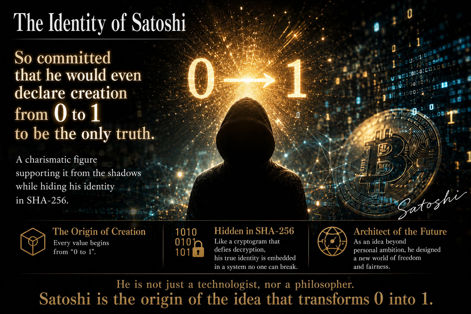 Satoshi's Identify - 3 -