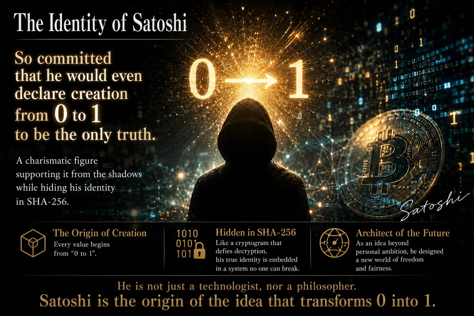 Satoshi's Identify - 3 -