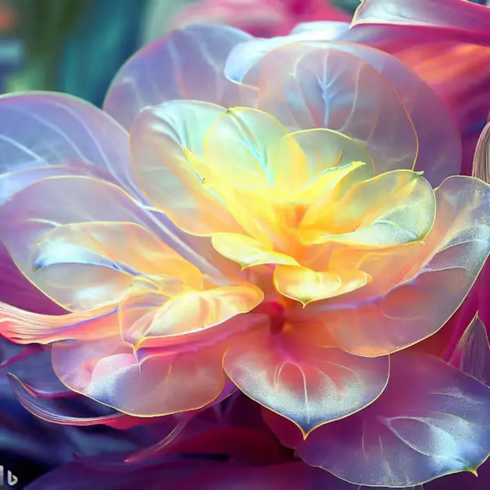 Flor cristalina