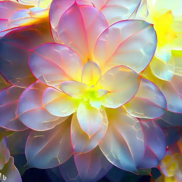 Flor cristalina
