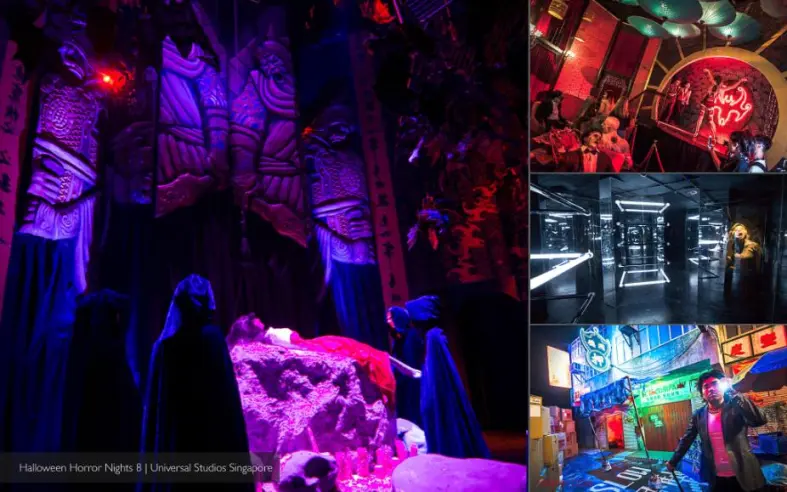 Halloween Horror Nights 8, Universal Studios Singapore. Design by Patrick Larsen / Studio Bound