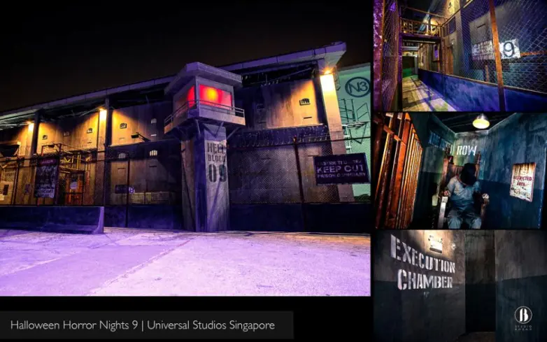 Halloween Horror Nights 8, Universal Studios Singapore. Design by Patrick Larsen / Studio Bound