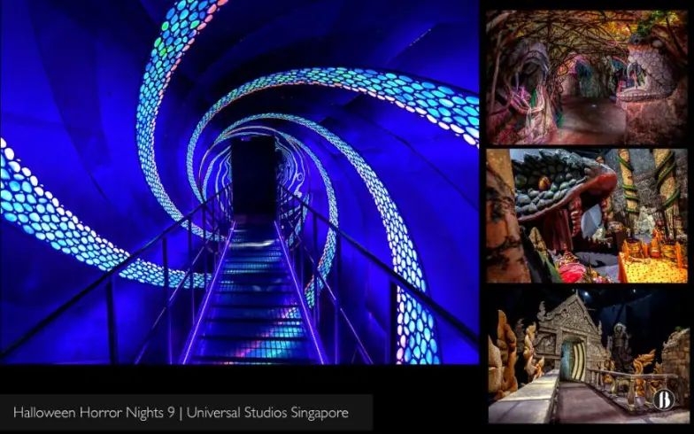 Halloween Horror Nights 8, Universal Studios Singapore. Design by Patrick Larsen / Studio Bound