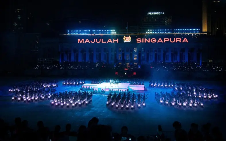 Singapore National Day Parade 2019. Studio Bound.