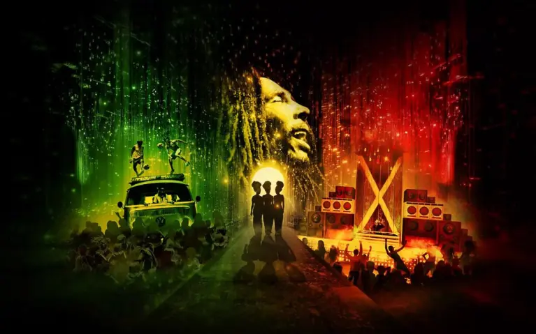 Bob Marley Hope Road, Mandalay Bay, Las Vegas, 2025. Production design: Patrick Larsen / Studio Bound