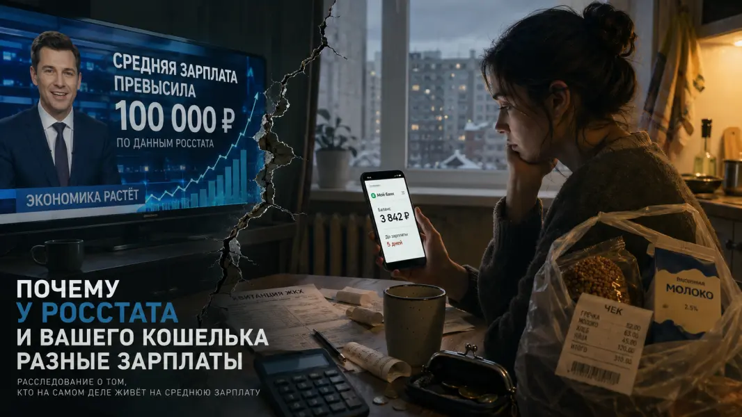 Salary statistics in Russia