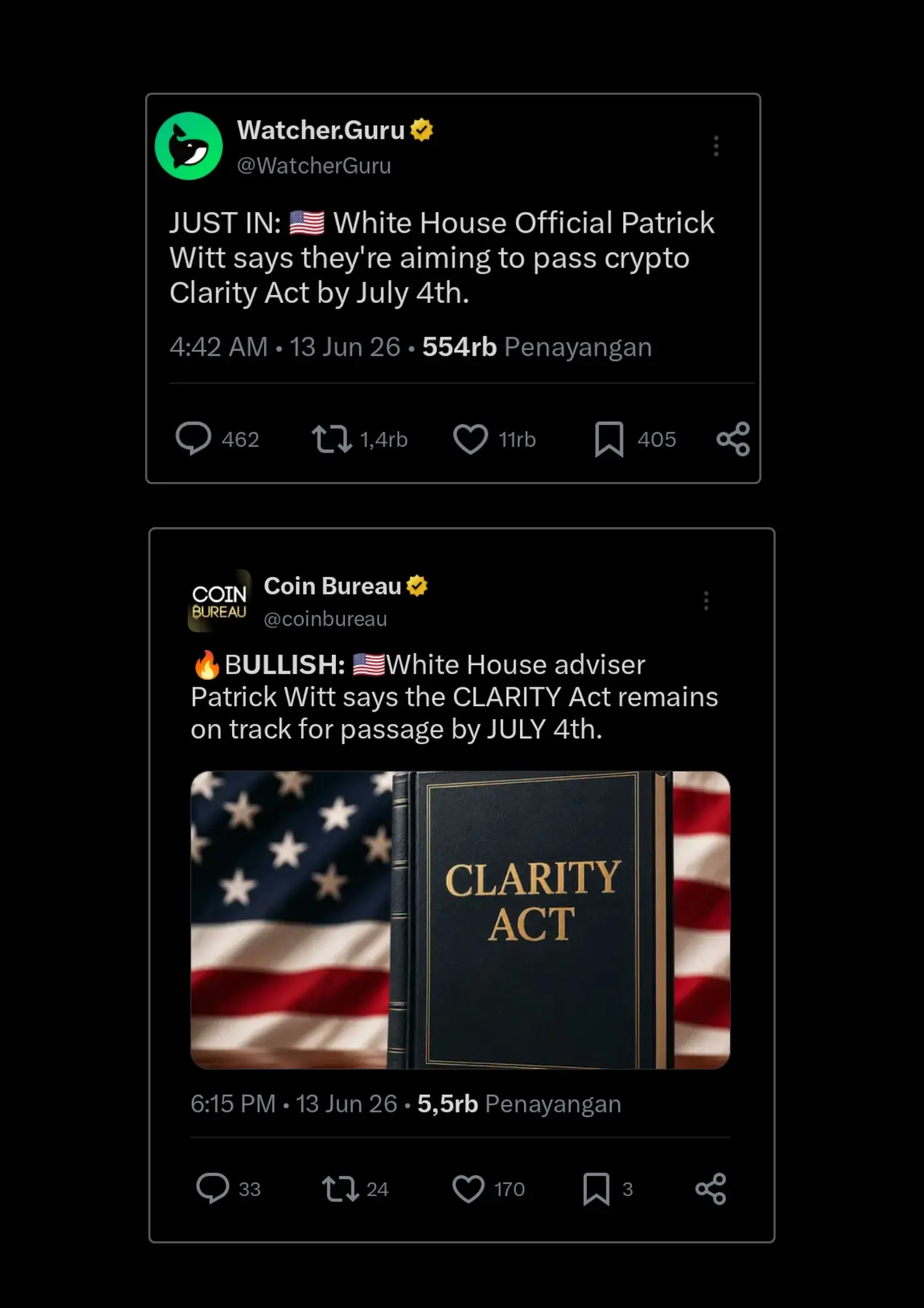 News Clarity act