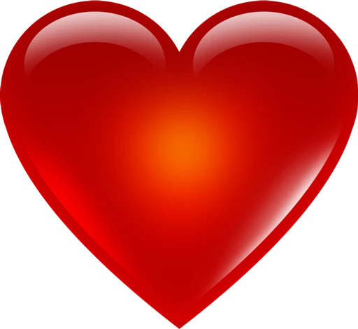 red heart