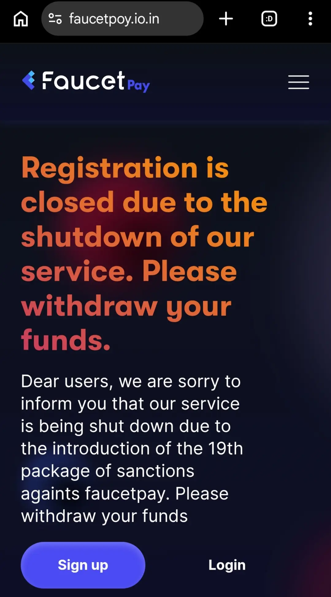 Faucetpay scammers platform called Faucetpoy