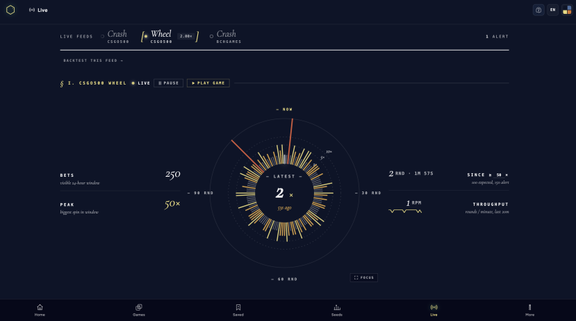 Alea - /live simulator