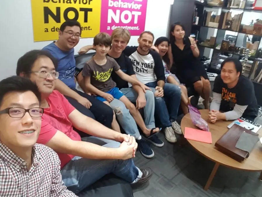 Patrick Larsen — Emmy Award–winning production designer and founder of Studio Bound, Singapore.