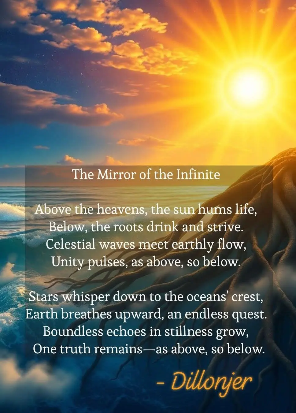 The Mirror of the Infinite