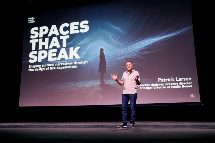 Patrick Larsen — Emmy Award–winning production designer and founder of Studio Bound, Singapore.