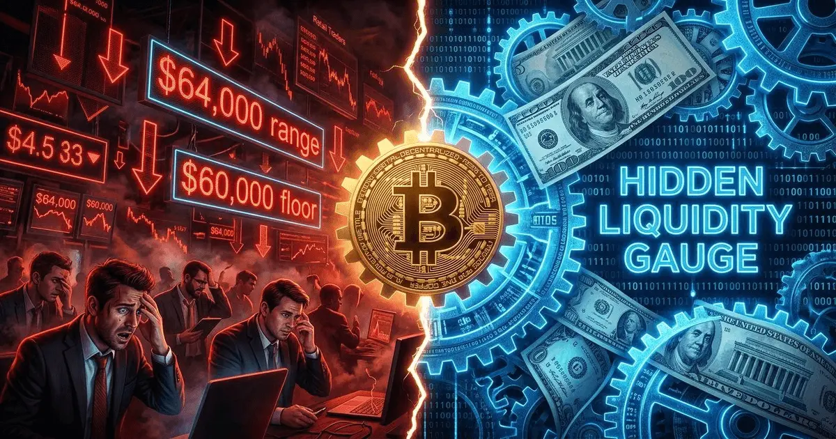Bitcoin vs Federal Reserve liquidity conceptual image