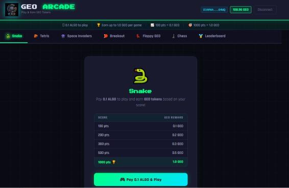 geo arcade